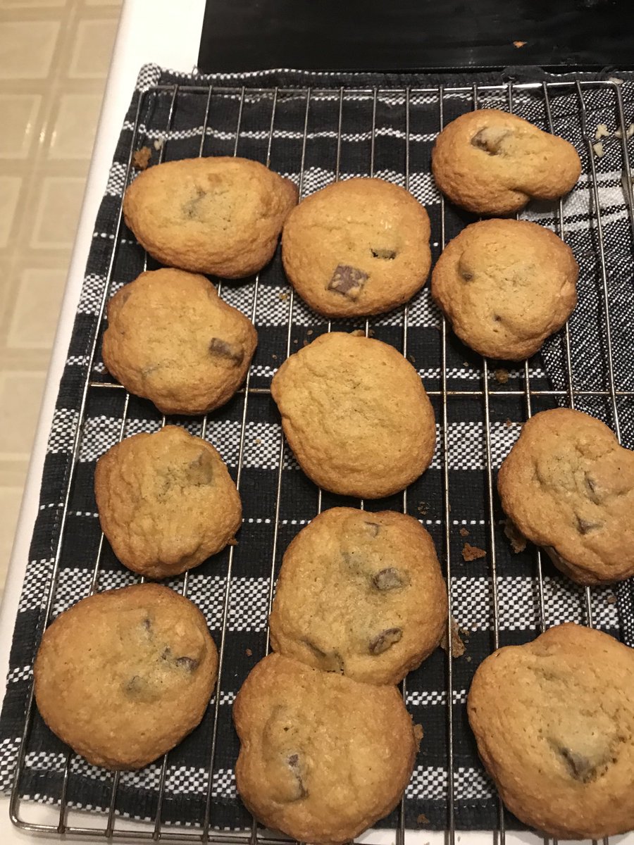 todd_zell's tweet photo. Missing your two college kids? You make em cookies. #coachcooks or bakes I guess https://t.co/Oojq98lhHq