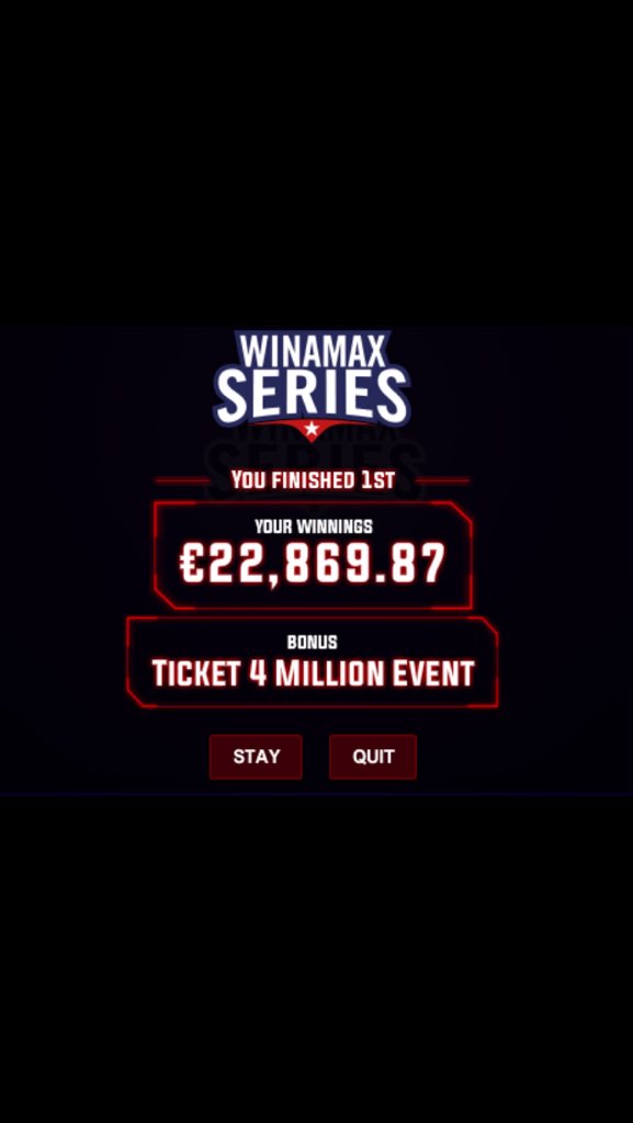 _DarKi9's tweet image. CHAMPION WINAMAX SÉRIES !!!!! @stroposauce