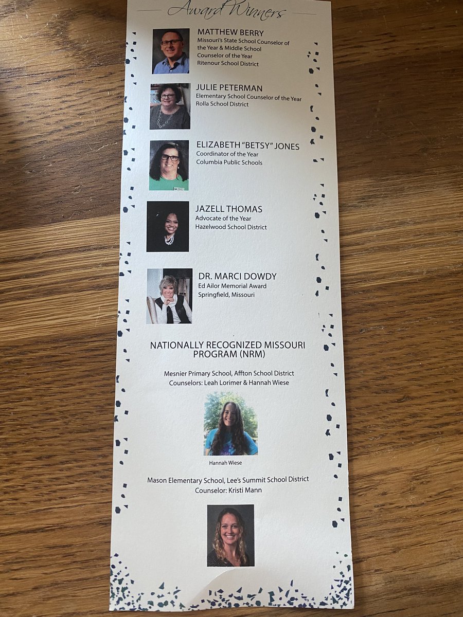 MSCA board of directors at our Professional Recognition ceremony yesterday. Honoring our winners and our MO School Counselor of the year Matt Barry. <a href="/myMSCA/">MO School Counselors</a> <a href="/1wildcounselor/">Matthew Berry 🏳️‍🌈</a> <a href="/g28nelson/">Gen Nelson</a> <a href="/rachambers16/">Becky Arway</a> <a href="/WhitmerBecky/">Becky Whitmer</a> <a href="/jrkline2012/">Jennifer Kline</a> <a href="/DrShariSevier/">Dr. Shari Sevier</a> <a href="/JillHancock9/">Jill Hancock</a> @CounselorHood