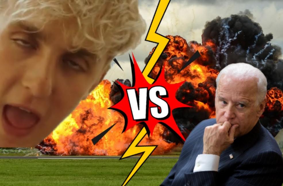 JoeBidenator's tweet photo. @jakepaul 

SQAURE UP SONNY BOY 🐓 https://t.co/OfQHzNPO8n