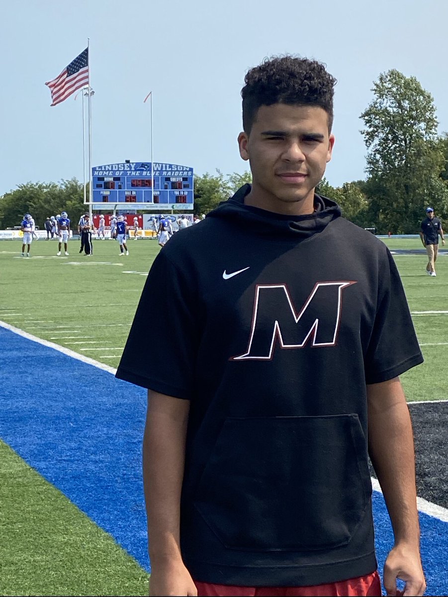 Thanks for the invite @LWC_Football 
I had a great time @_CoachGonzLWC Congrats on the big win #BlueRaiders