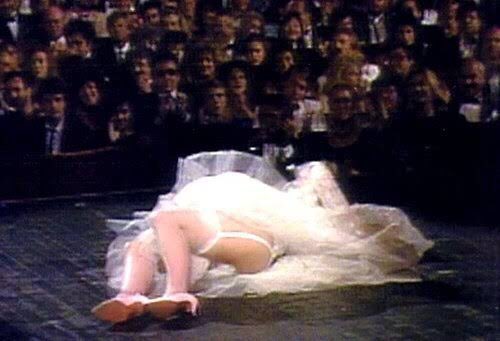 girlbotomize's tweet photo. madonna showing her ass to conservative america 1984 also madonna showing her ass to ageists america 2021 #MTVVMAs https://t.co/zUdU2A0jGm