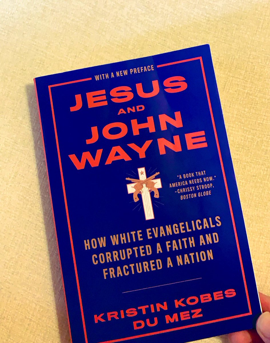 I am so behind. I’ve been talking about this book all week and now 3 of my co-workers have picked it up. We can’t stop talking about how the rich historical content meets the modern context right before our eyes today. Thank you <a href="/kkdumez/">Kristin Du Mez</a>.