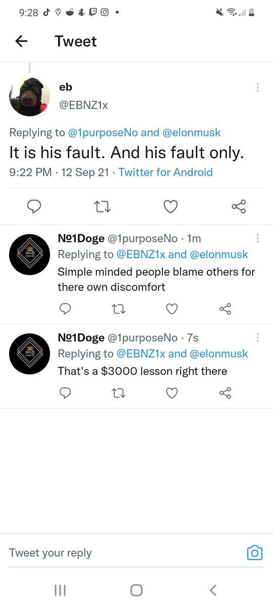 1purposeNo's tweet photo. @MattWallace888 I love just roasting people https://t.co/oFGlblAKcg