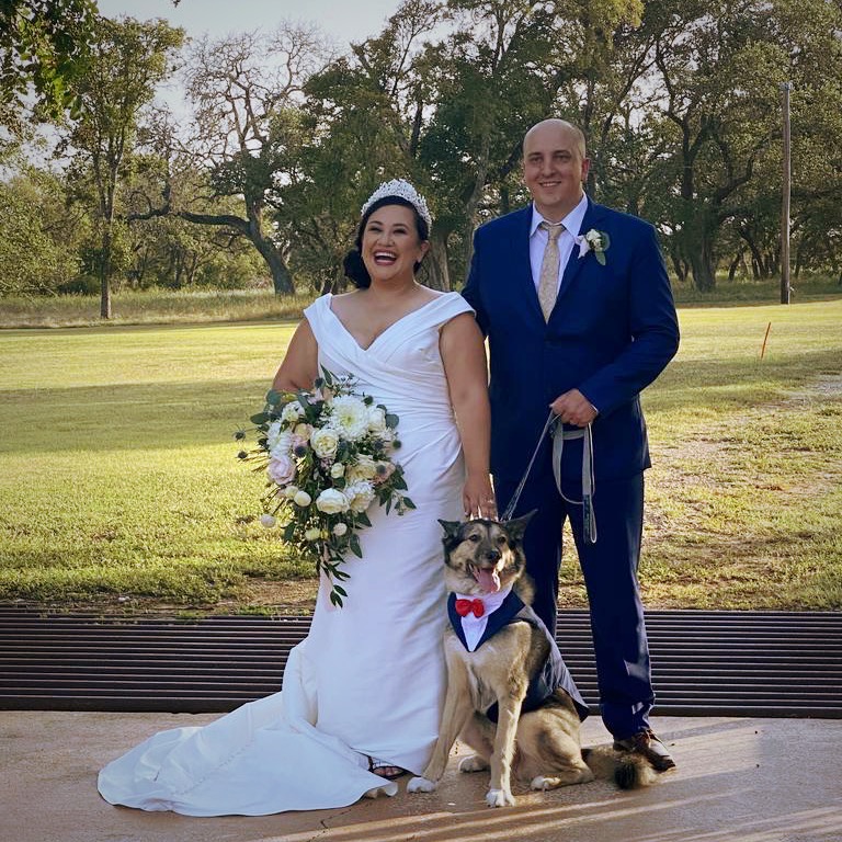 StephenClark1's tweet image. Took a break from rockets last weekend to launch a marriage. We’re still smiling. Credit to @hellotiffany for the colorful capture.