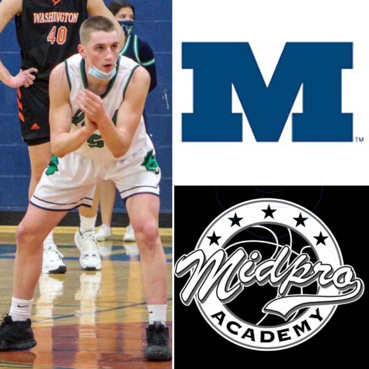 MidProAcademy's tweet photo. 2022 PG 6’1 @davdwilliams has received an athletic offer from Millikin University (D3). 

#MidProFam #ThisIsWhatWeDo #TrustTheProcess #EarnYourRespect https://t.co/omxpxAgnTy
