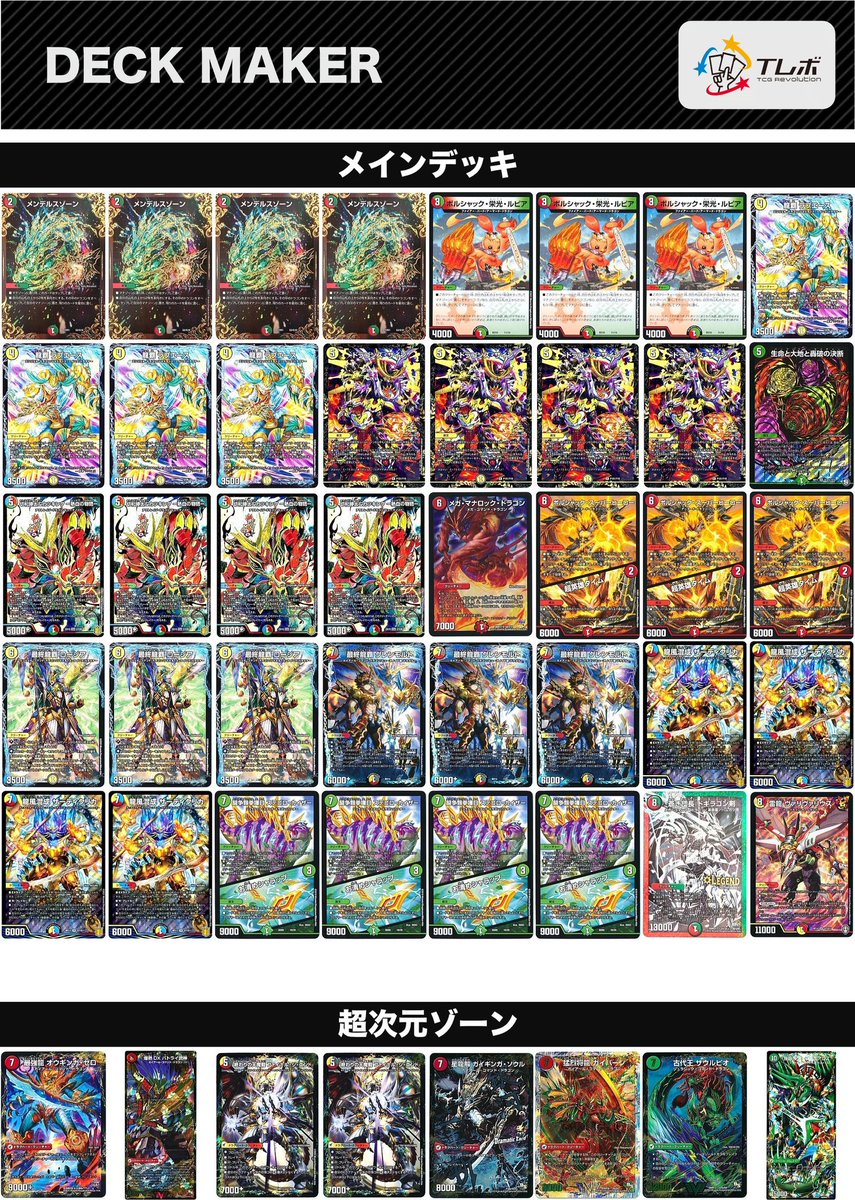 リースRX デッキ 毎日デュエルマスターズ リースザーディクリカ リースRX偽装デッキ