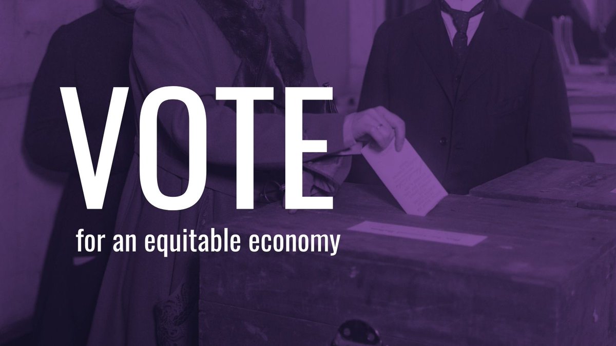 Vote for an equitable economy that includes all of us 🗳 ✅
#elexn44 #Election2021