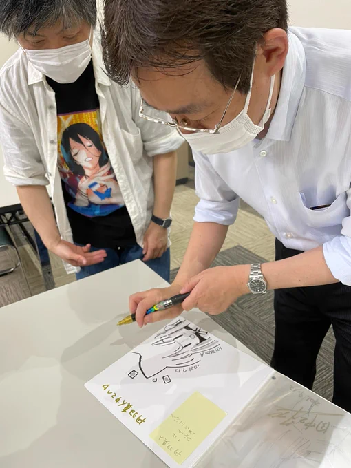 昨日の #表現の自由を守る会 フォーラムでは、ゲストとして有馬啓太郎先生&田中ユタカ先生に登場して頂き大変盛り上がりました。コロナと二次創作イベント、デジタル時代の商業作家のあり方、海外の表現規制、業界裏話など。
@aryiaman
@tanakayutak
サイン会も大好評!先生方ありがとうございました! 