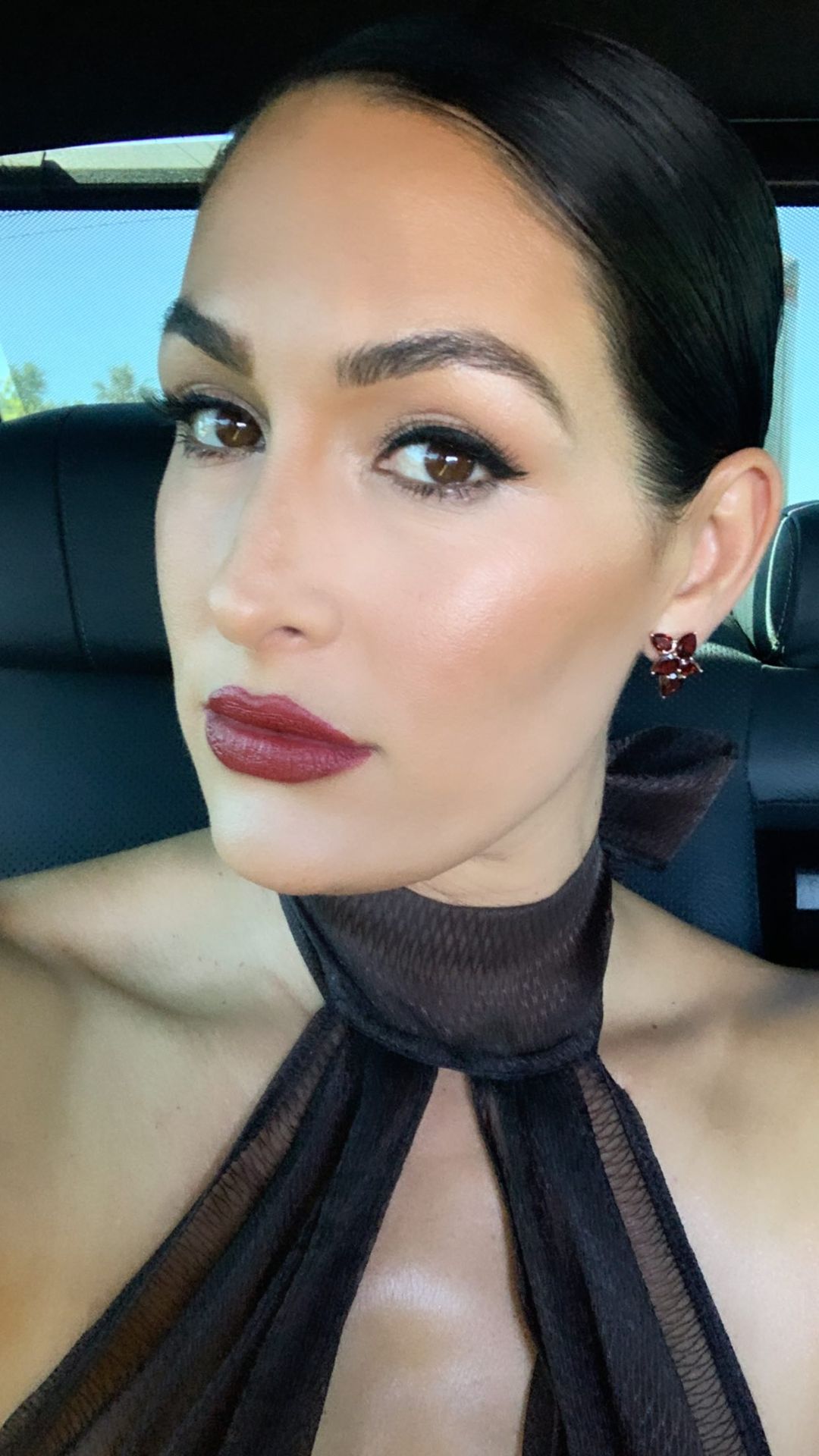 WWE Star Nikki Bella Shows Off Her Gown From Emmy 2021 Appearance 1