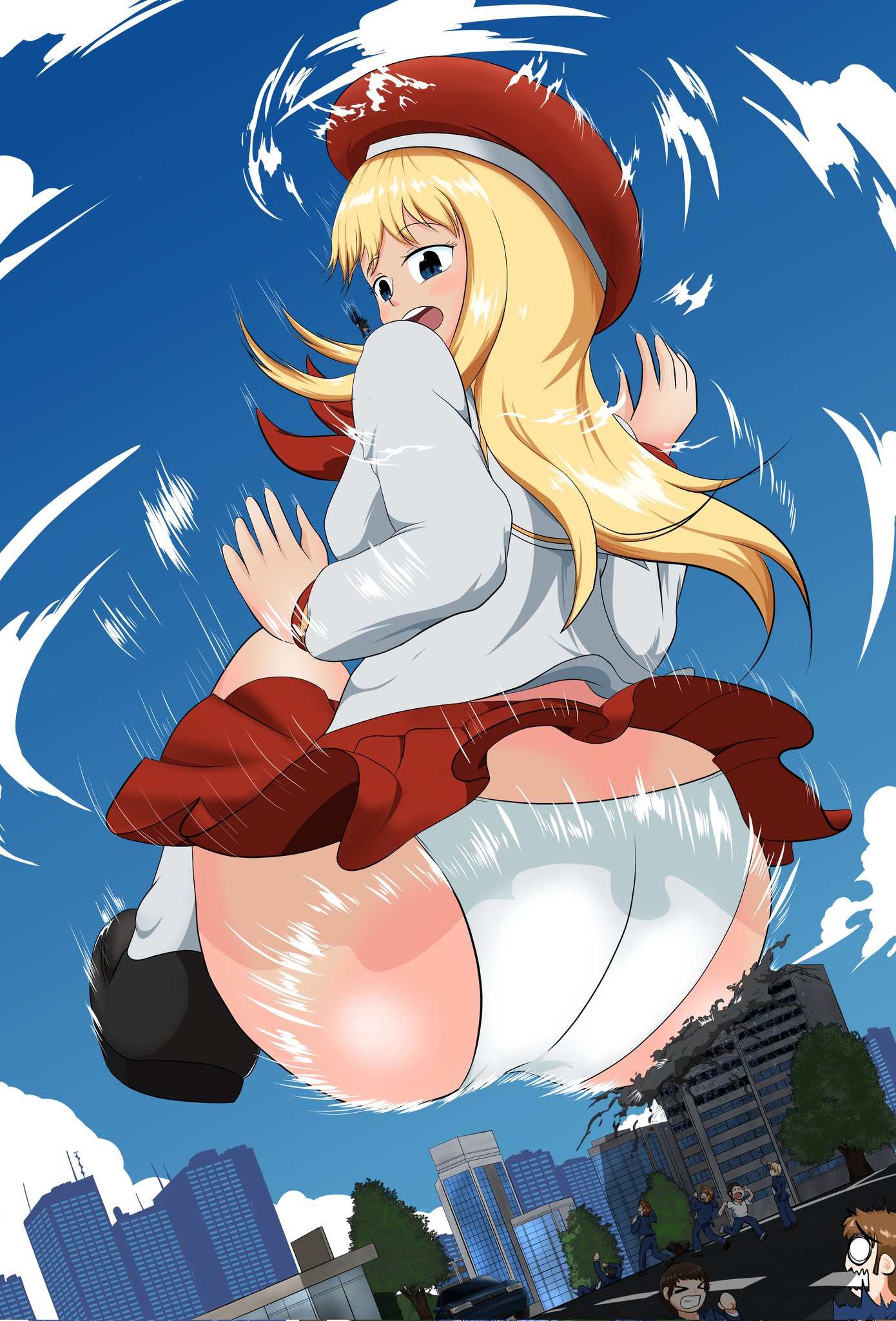 Hank | ハンク🍊 on X: [Commission] Narue's Butt Slam For @Jenny_the_Huge  t.coO6RHsFeNJ1 #giantess #巨大娘 #sizetwitter  t.corjASD011X1  X