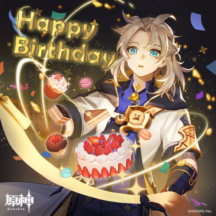 原神 9月13日はアルベドの誕生日 公式から生誕祭イラストが公開 原神攻略まとめ テイワット速報