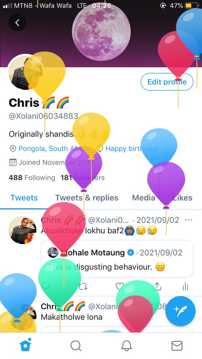 It’s my birthday ❣️thanks God