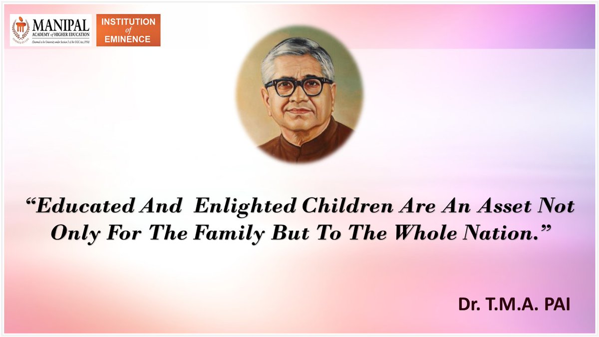 Manipal Academy of Higher Education tweet media