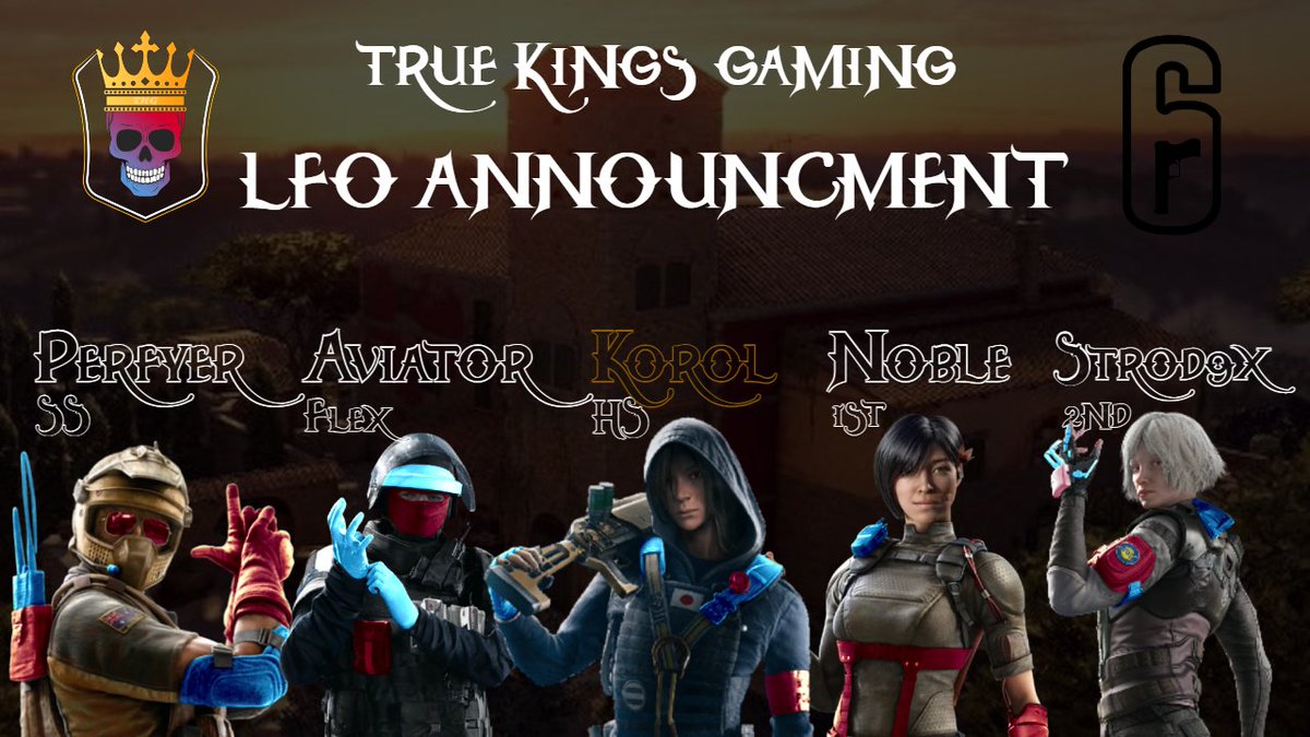 KorolSports's tweet photo. Looking for Org

- @KorolFOUND 
- @str0d9x 
- @N0ble12 
- Aviator
- Perfyer

Looking for paid entry fees, this is optional if we dont play well, though.

Contact @KorolFOUND or @TheTKGGang 

#TKGLFO // #TKGR6 // #TKGGang https://t.co/SHHPnapqqD