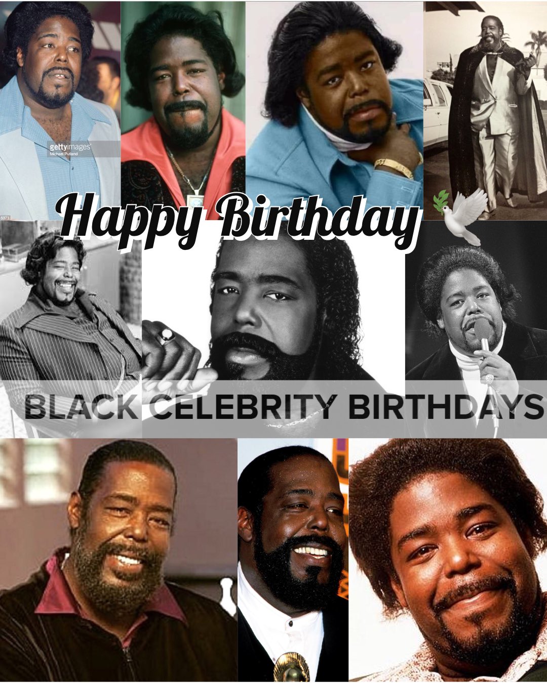 Happy Heavenly Birthday To Barry White   