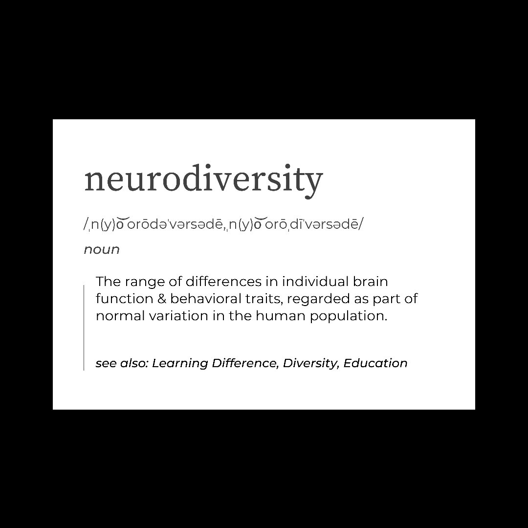 Neurodiversity needs to be mentioned, remembered, &amp; redefined. Diversity is a strength! Especially in how we think!💡#learndifferent