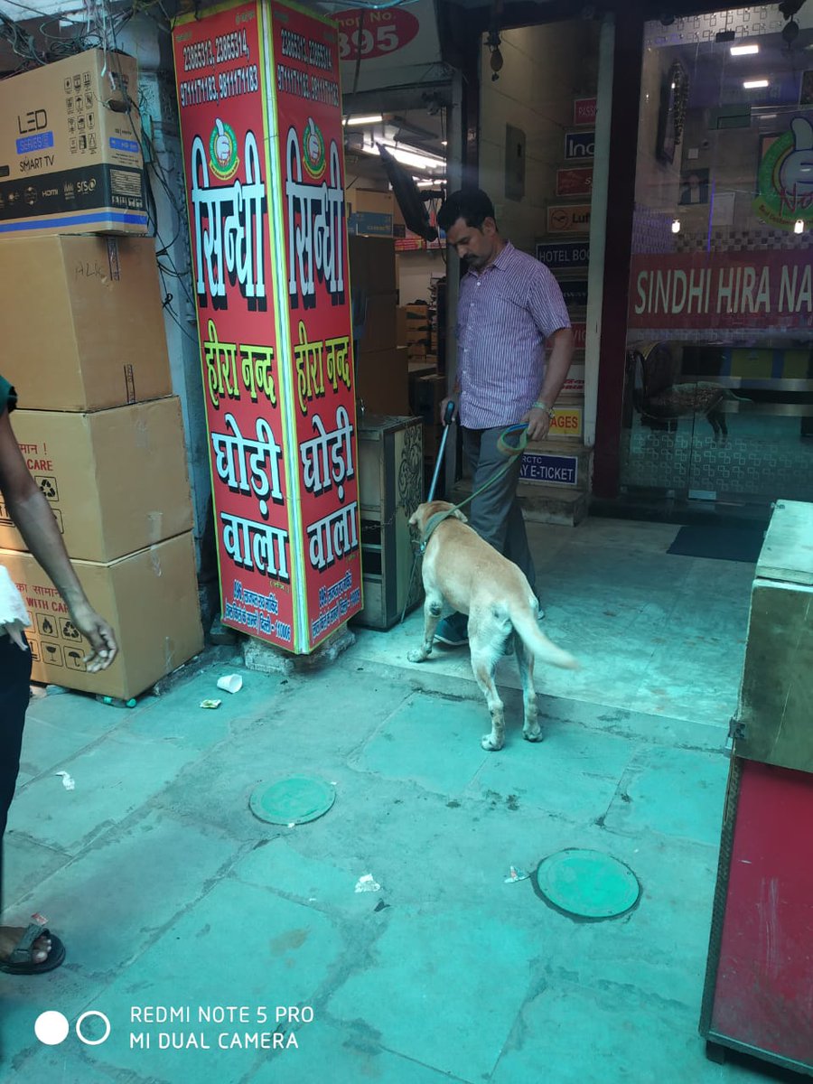 DcpNorthDelhi's tweet photo. Keeping view of Public Safety, regular #ASCheck are being conducted in the Markets, Malls and other high footfall areas of #NorthDistrict. Do inform Police, if you notice anything suspicious. #StayAlertStaySafe #KeepingDelhiSafe
#IndiaFightsCOVID19
@CPDelhi
@DelhiPolice https://t.co/G6mucXEroh