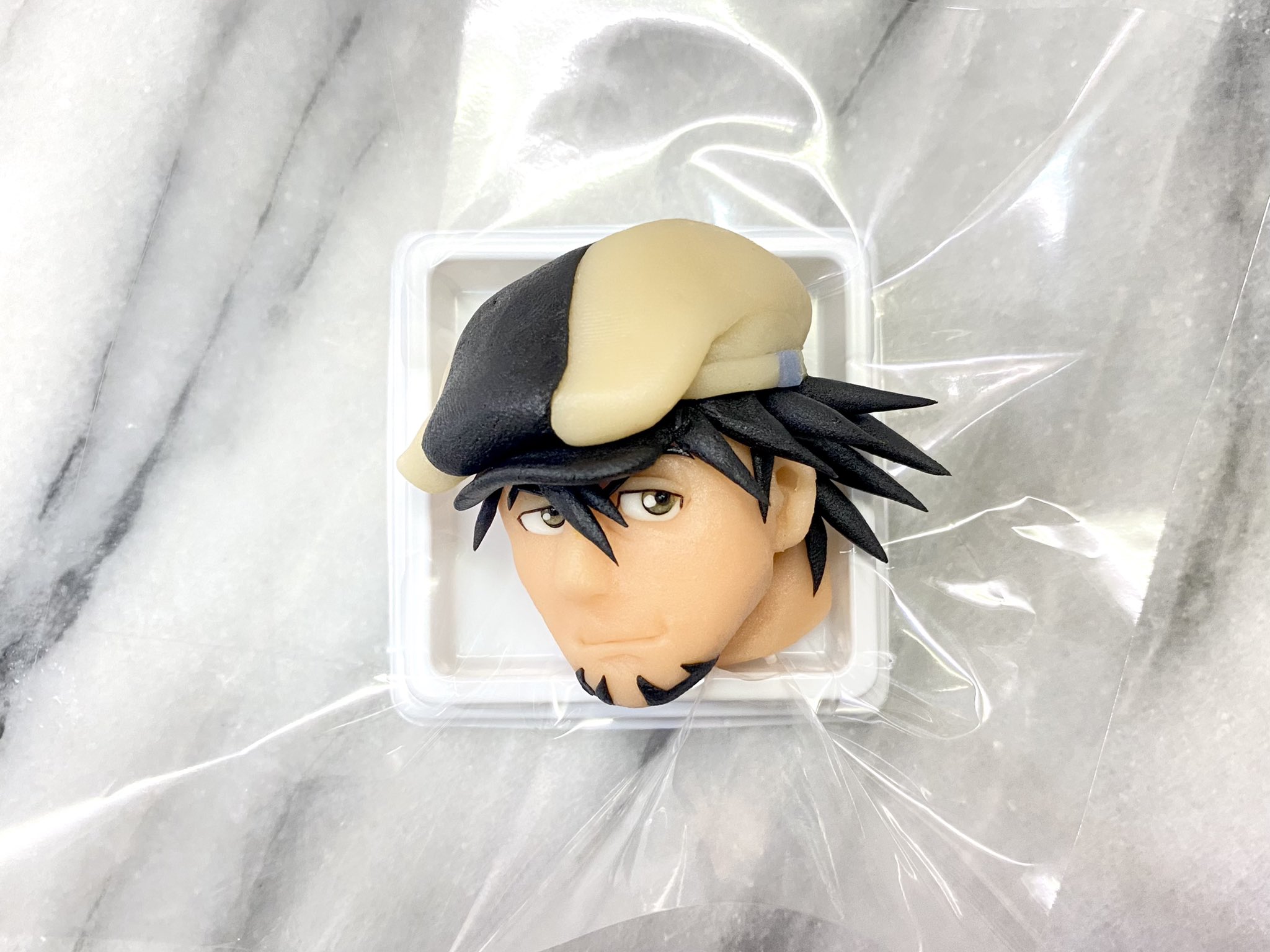 オ匠 キャラ菓子 鏑木 T 虎徹 Tigerandbunny タイバニ 和菓子で作ってみたz T Co W1ndiansc2 Twitter