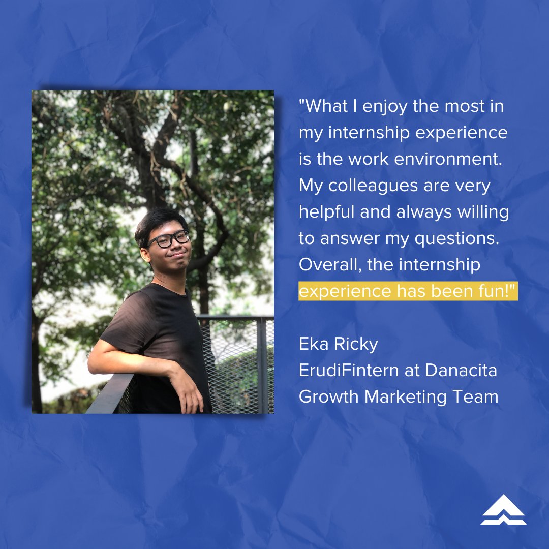 Our interns (or ErudiFinterns, as we call them) have the chance to be part of projects that allow them not only to learn, &amp; hone their skills, but also make an impact in the lives of students across the region. Join us in our mission in making education more affordable!