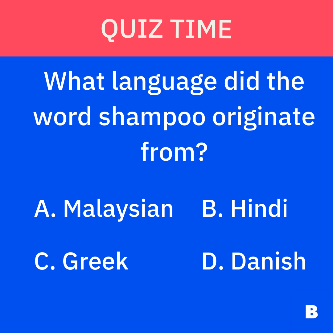 英会話のベルリッツ ジャパン シャンプー という言葉の語源 皆さんご存知ですか 実は 海外のある言語が元になっているんです 一体どこの国の言葉でしょうか 正解だと思う言語を ぜひコメント欄で教えてください T Co Wie1onvdvx