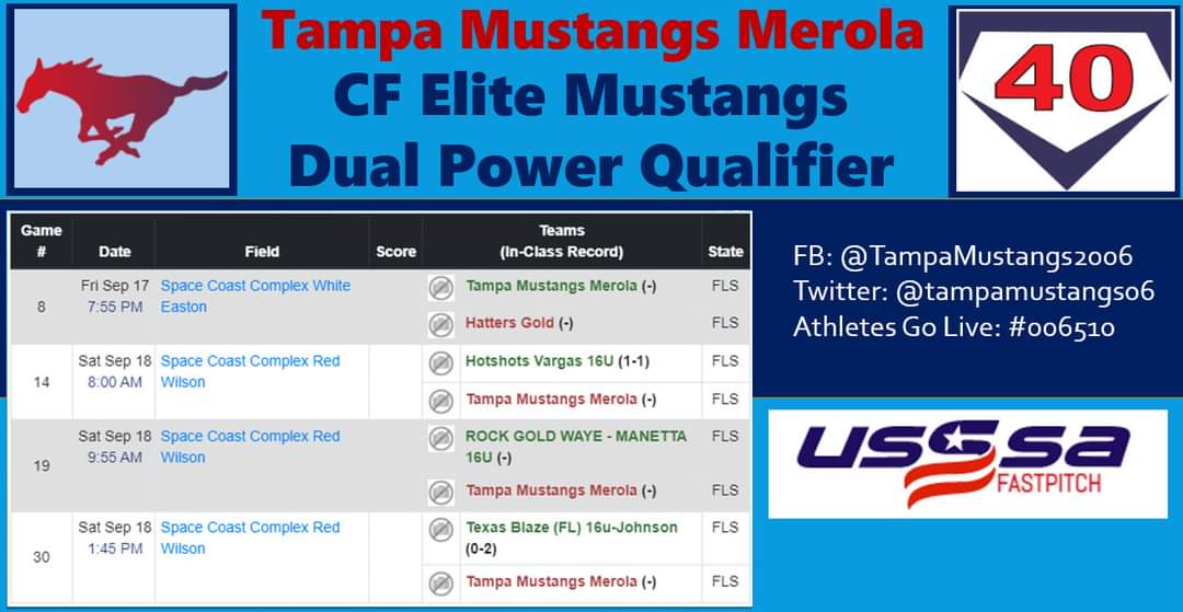 Looking forward to seeing the girls on the clay this weekend!
<a href="/TampaMustangs/">Tampa Mustangs</a> <a href="/usaeliteselect/">USA Elite Select</a> <a href="/AthletesGoLive/">AthletesGoLive</a>