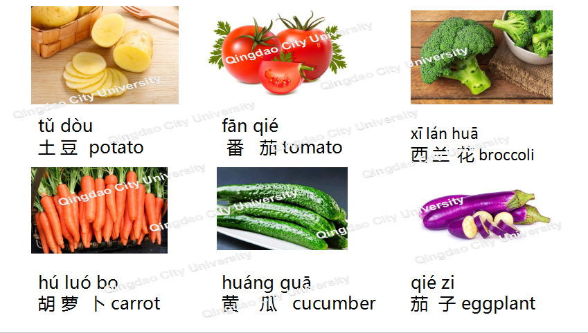 Words about Vegetables
Welcome to apply our university online Chinese language course.  Online course homepage: 
qdc.edu.cn/en/p/xianshang…
#chinese #chineselanguage #chinesewords #mandarin #studychinese #learnchinese #中文