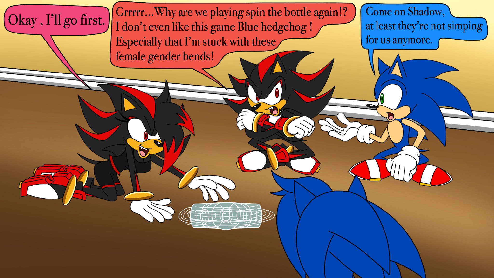 Sonic Made Shadow Uncomfortable - Comic Dub 