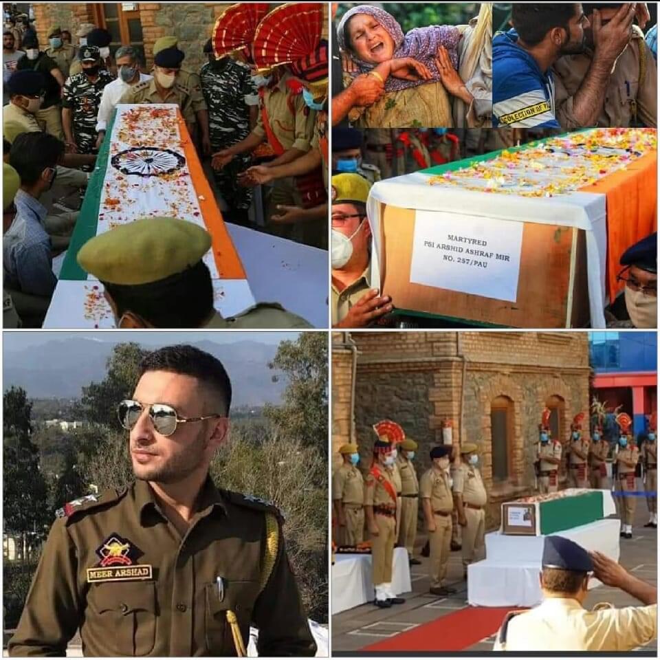 “Murder of one innocent person is the murder of whole humanity".
My heartfelt condolences to the bereaved family of Martyr SI Arshad. May the departed soul rest in peace and may God gives enough strength and patience to the bereaved family to bear this irreparable loss! #martyr