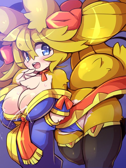 キツネちゃん! #メスケモ 