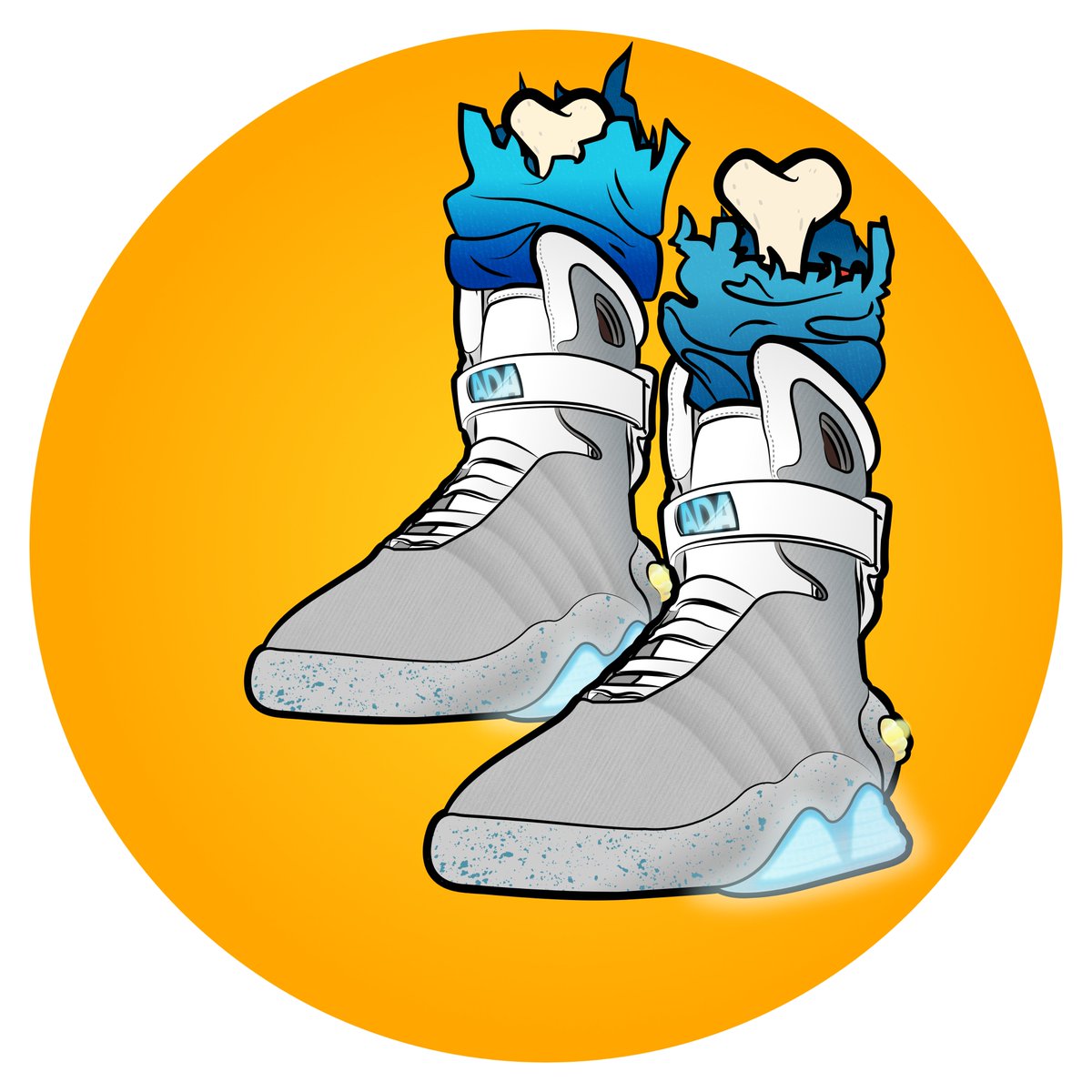 Cypherkicks's tweet photo. New display pic. "McFly" was the unique legendary NFT from today's drop!

#Cardano #NFT #Sneaker #CardanoNFT #NFTs #CNFT $ADA https://t.co/qVePPGdT9M