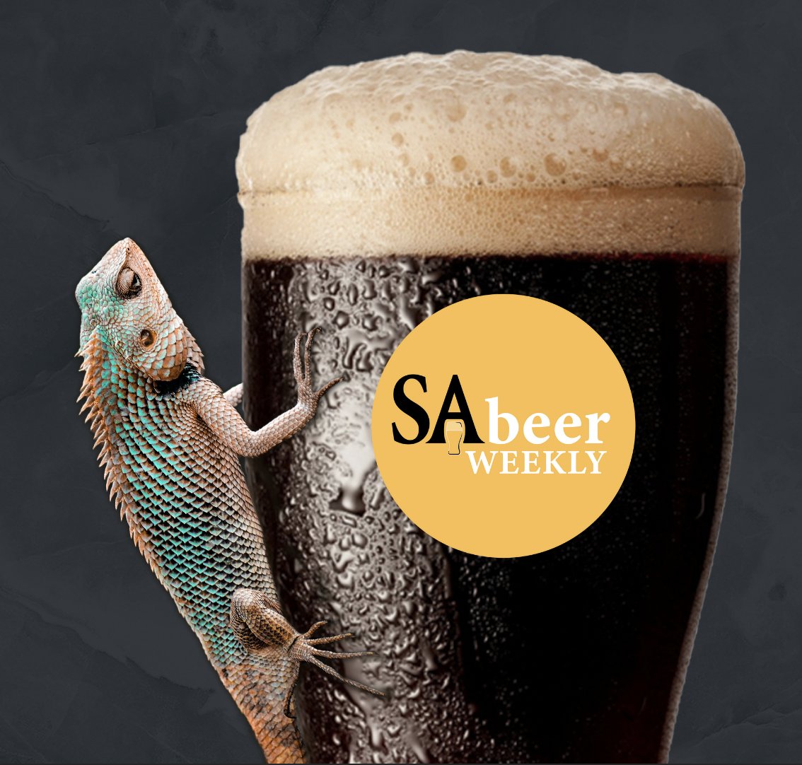 AusWineweekly's tweet photo. Can you guess from this image who our next guests are this week on SA Beer Weekly? 🦎

Stay tuned for the answer later today 🙌😁
#stout #beer #craftbeer #adelaide #aussiebeer #lizard https://t.co/9RVHpzLxPM