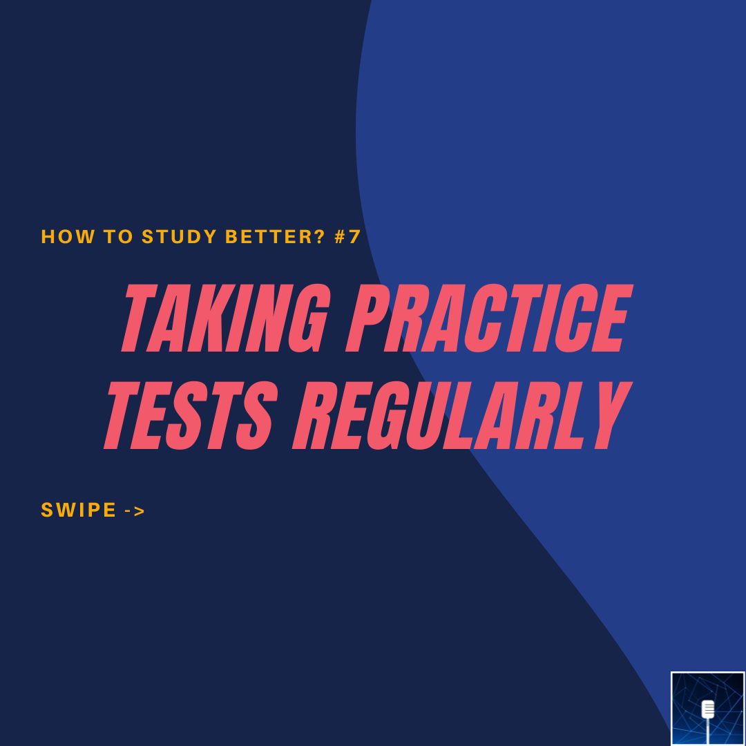 student_nexus's tweet photo. How To Study Better #7
Taking Practice Tests Regularly!
Swipe! 
Try it out and let us know if it worked!

#TSSN #education #mondaythoughts #regulartests  #newseries #howtostudybetter #studentsuccess #success https://t.co/1nXFNuQB8l