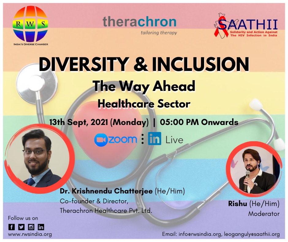 TherachronHC's tweet photo. Catch our Co-founder @krrishon talking about Diversity and inclusion in healthcare sector and in Therachron, today at 5PM. https://t.co/2BiarqSY1K