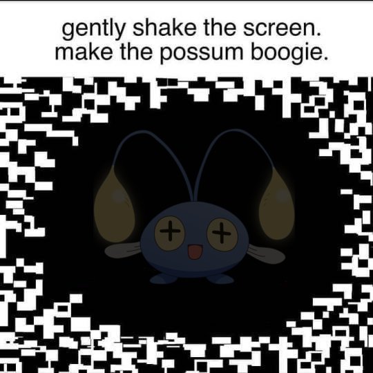 Gently Shake The Screen, Make The Possum Boogie