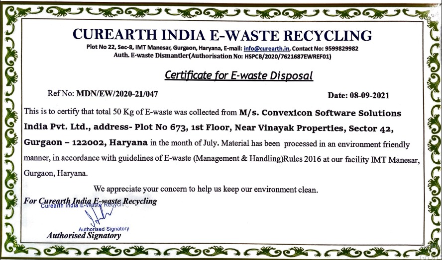 JoshiBits's tweet image. Convexicon supports Zero waste and we recycle our waste. Following Zero Waste week, An initiative of e-waste disposal has been taken by #Convexicon and processed the e-waste in an environment friendly manner. We have recycled our e-waste, it&apos;s time for all of us to do the same...