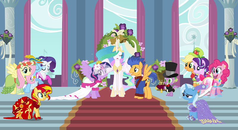 StudioRainbowYT's tweet photo. MLP Princess Twilight Sparkle's and Flash Sentry's wedding https://t.co/46SJz9nFdG