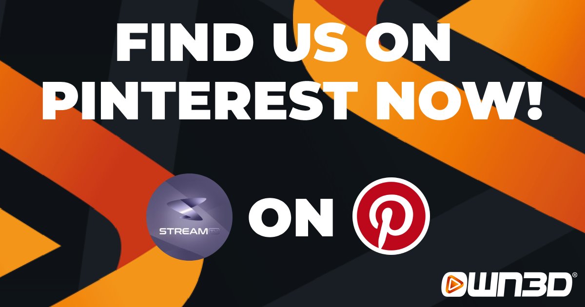 OWN3D's tweet image. Find Stream.tv on Pinterest now! Tips and Tricks for new streamers, OWN3D Music song-introductions and many more - come have a look!

👉 pinterest.at/Streamtv1/_cre…

#Streamtv #OWN3DMusic #Pinterest