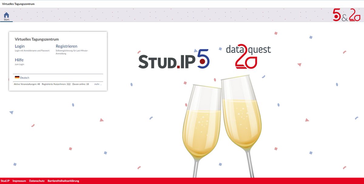 data_quest_de's tweet photo. Falls sich jemand noch nicht zur Stud.IP-Tagung am Mittwoch angemeldet hat: Unter https://t.co/Ddl3RevuRg gibt es eine Last-Minute-Registrierung. https://t.co/ZZZc5JWpY8
