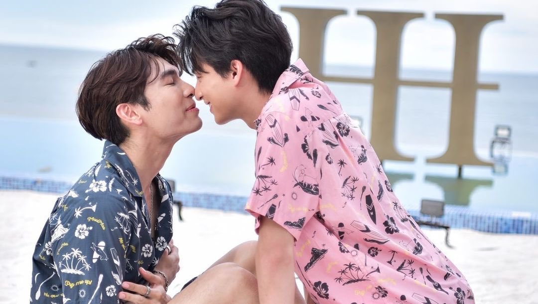 gulflowie__'s tweet photo. pink and blue are their color 💗💙

#หวานใจมิวกลัฟ https://t.co/mLHpIXxhW7