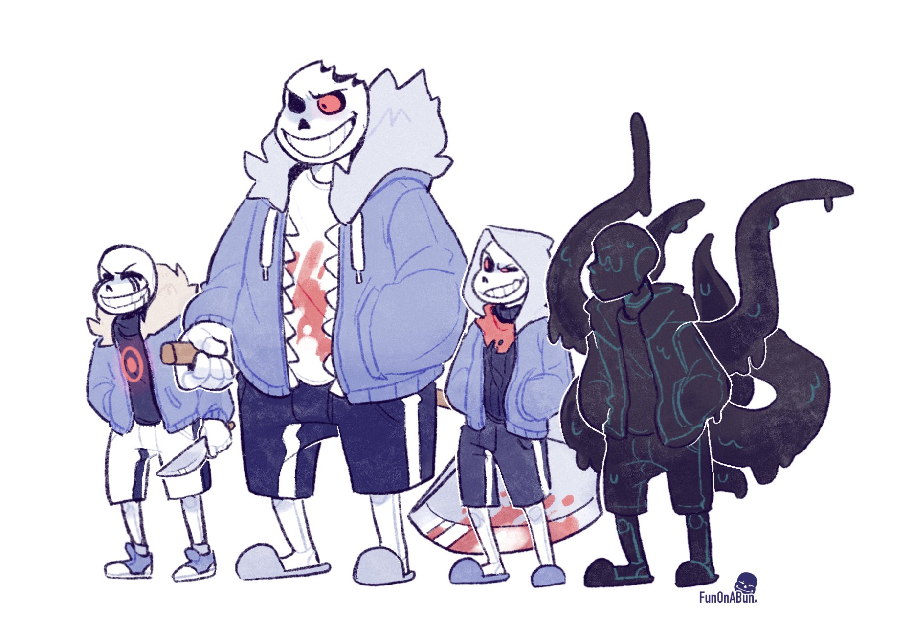 How tall is horrortale Sans?