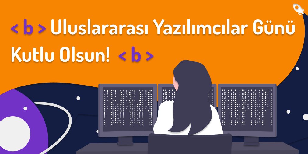 kodluyoruz's tweet image. Siz de yazılım kariyerinize başlamak istıyorsanız; Gelin hayallerinizi, geleceğinizi, geleceğimizi “Kodla Dönüştürelim”! 
#ProgrammersDay #DayOfTheProgrammer