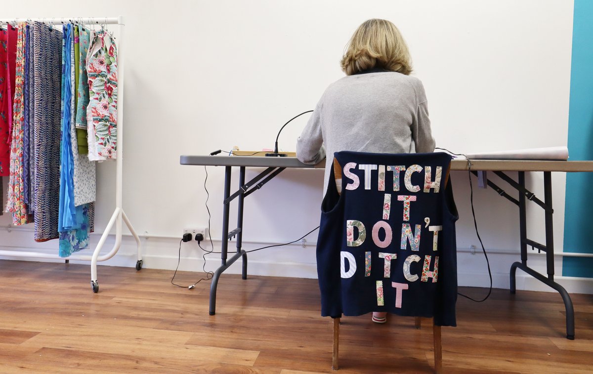 EVENTS // Come rain or shine, we'll be on Market Street tomorrow for our peaceful and positive action #StitchItDontDitchIt
Meeting outside H&amp;M at 12:30pm, potentially moving to covered area opposite Boots if it's raining.
Bring a chair, a sign + something to mend. All welcome!