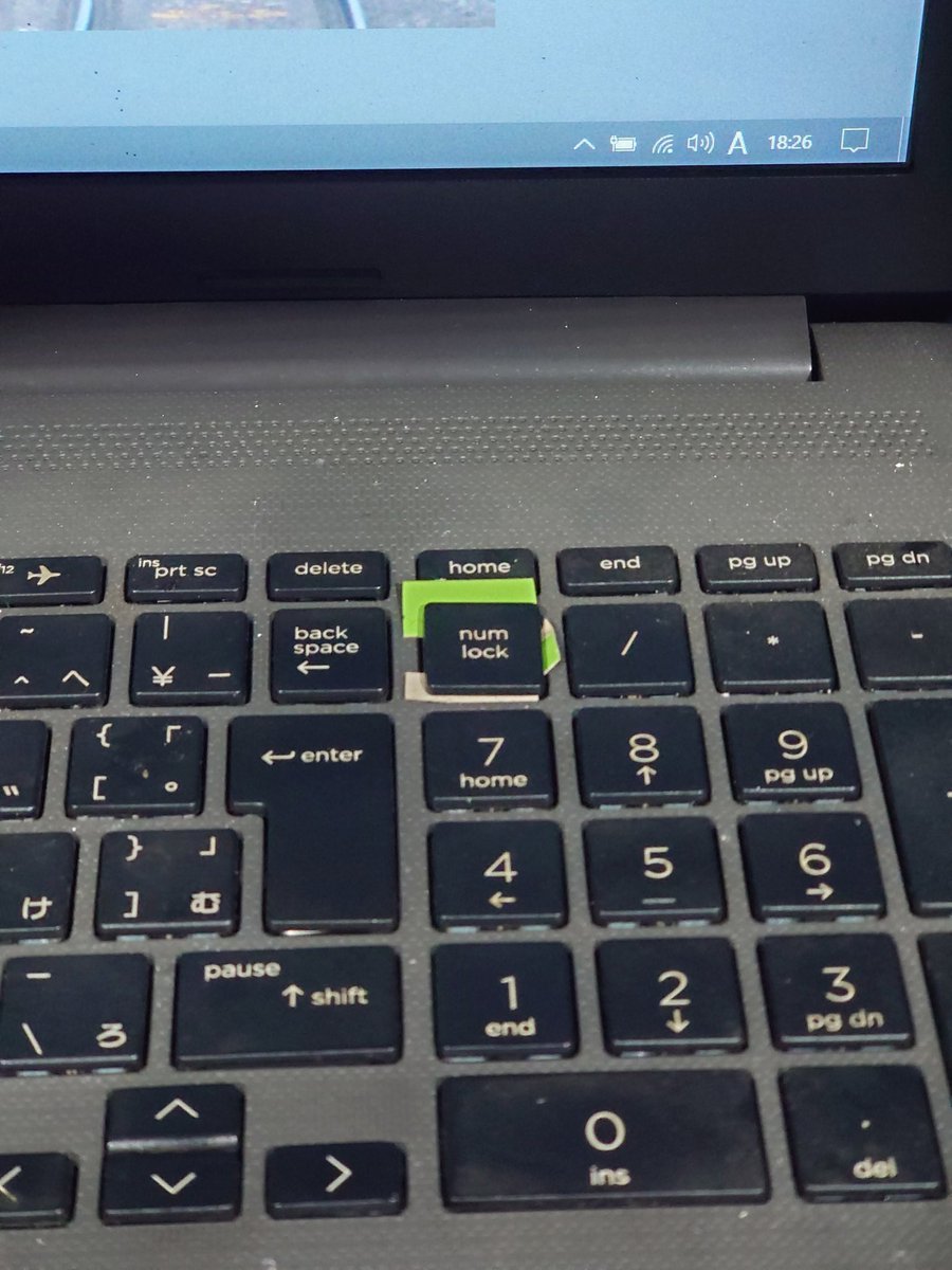 spinninggarage's tweet image. #NUMLOCK をロック!