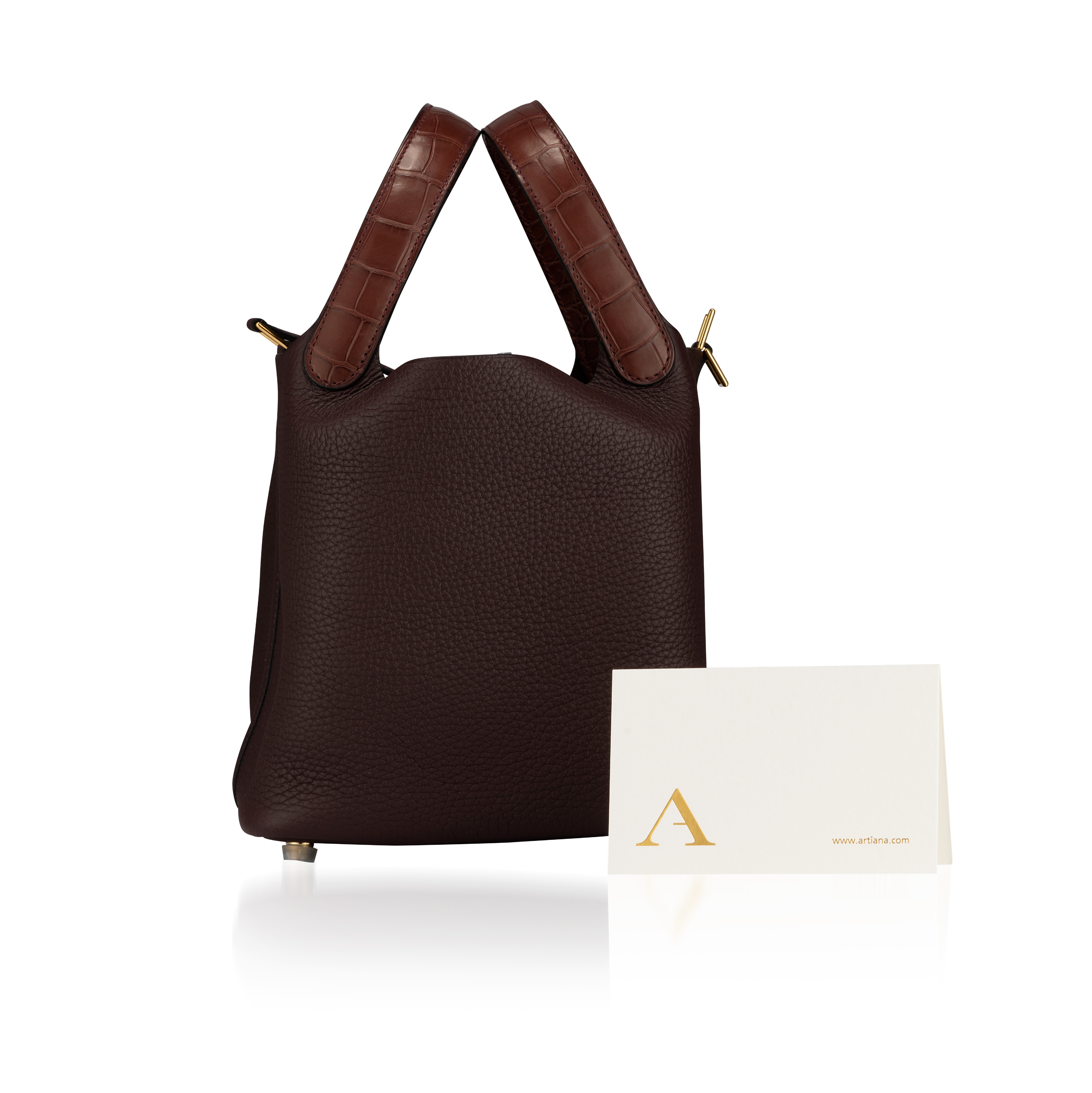 ARTIANA on X: Rouge Sellier Picotin Lock 18 Touch Bag