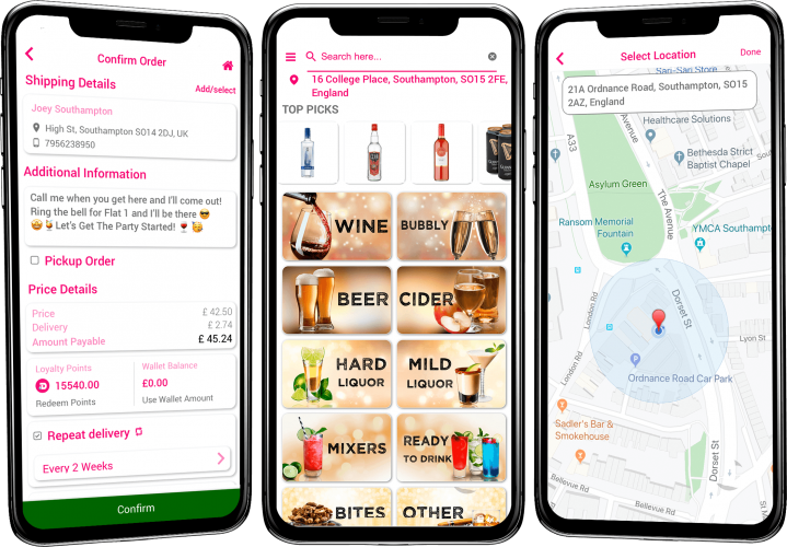 Prismetric's tweet photo. Here is our #UIUXdesign for the #ondemand #alcoholdeliveryapp.
In the app, users can log-in with the Google, Facebook, or Twitter account & view/filter price, photo, & other details to place an order with secure payment.
For more: https://t.co/OyUIWFDsfG
#AppDevelopmentCompany https://t.co/63sH7NNncu
