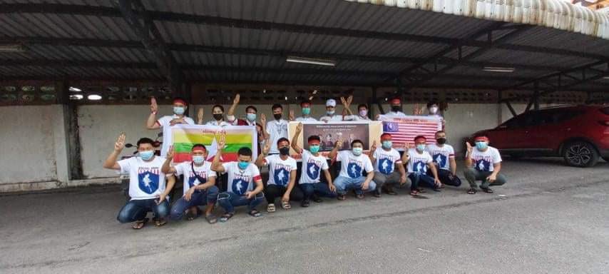 Pro-democracy Burmese from Thailand rallied and staged a protest calling for <a href="/UN/">United Nations</a> to accept <a href="/NUGMyanmar/">National Unity Government Myanmar</a> as a legitimate government at UN General Assembly. #WhatsHappeningInMyanmar #Sep12Coup #RecognizeNUG