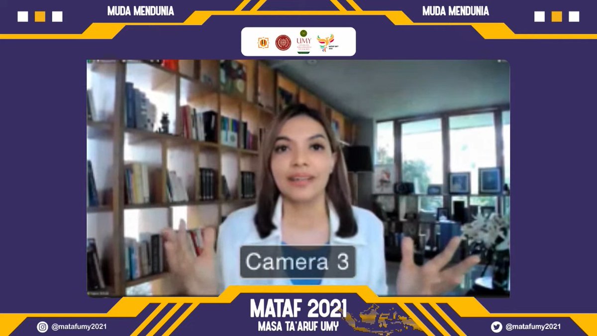 aditrzd's tweet photo. Keren Bangetttt!!!
#MATAFUMY2021
#MATAFumypecahkanMURI
#MudaMendunia https://t.co/7yNx5p0M2m