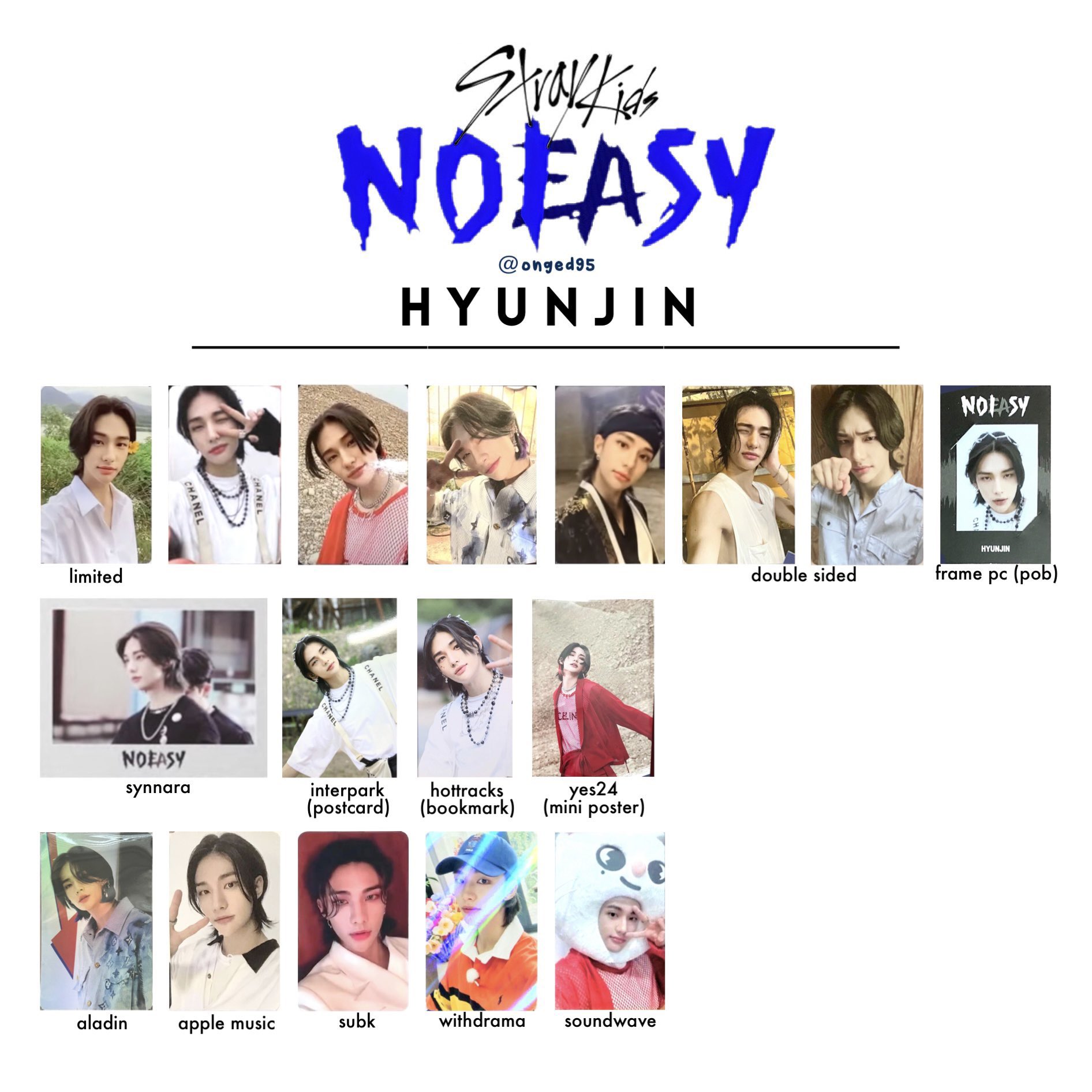 straykids NOEASY ヒョンジン