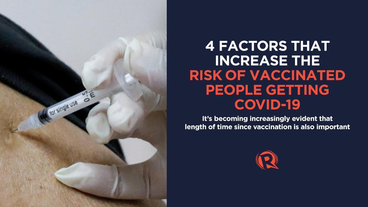 rapplerdotcom's tweet photo. Two weeks after your second COVID-19 vaccine dose, the protective effects of vaccination will be at their highest. At this point, you’re fully vaccinated. If you still get COVID-19 after this point, you’ve suffered a “breakthrough” infection. 

READ MORE: https://t.co/KbYxUNj2Ld https://t.co/RJdG0q8gnv